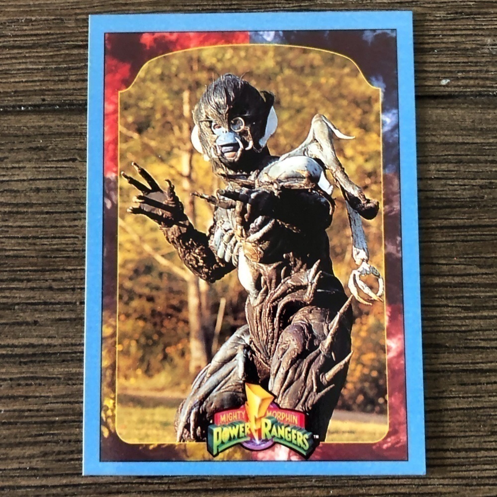 ’94 Mighty Morphin Power Rangers Trading Card: Surprise Encounter #137